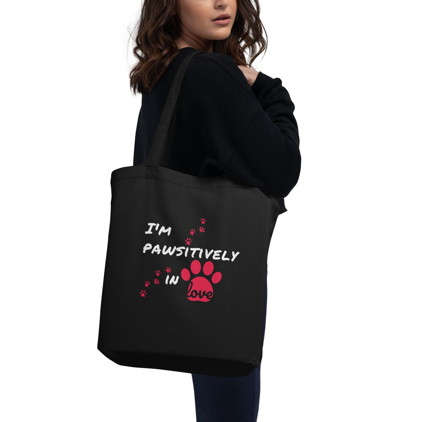 Eco Tote Bag - Pawsitively in Love