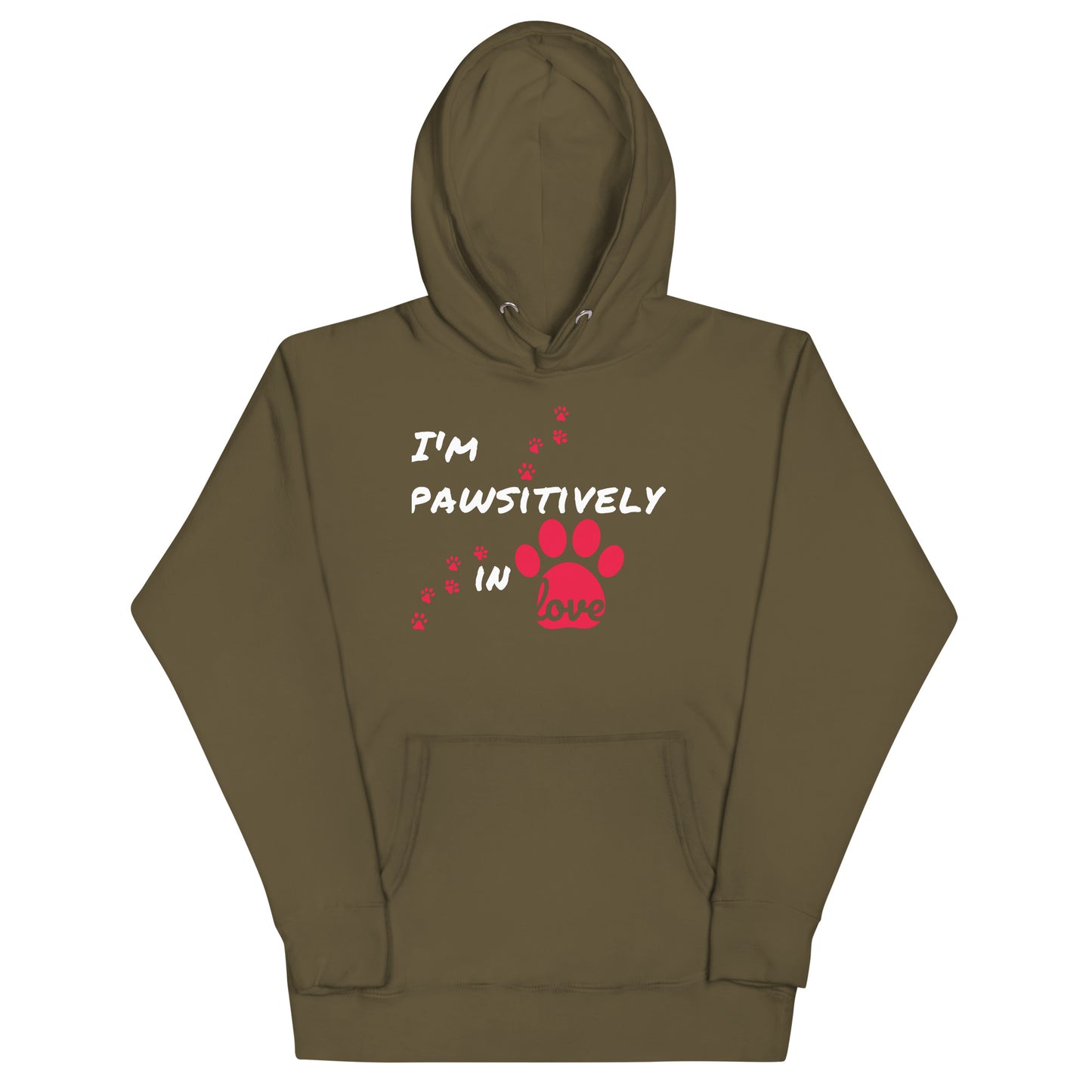 Unisex Hoodie - Pawsitively in Love