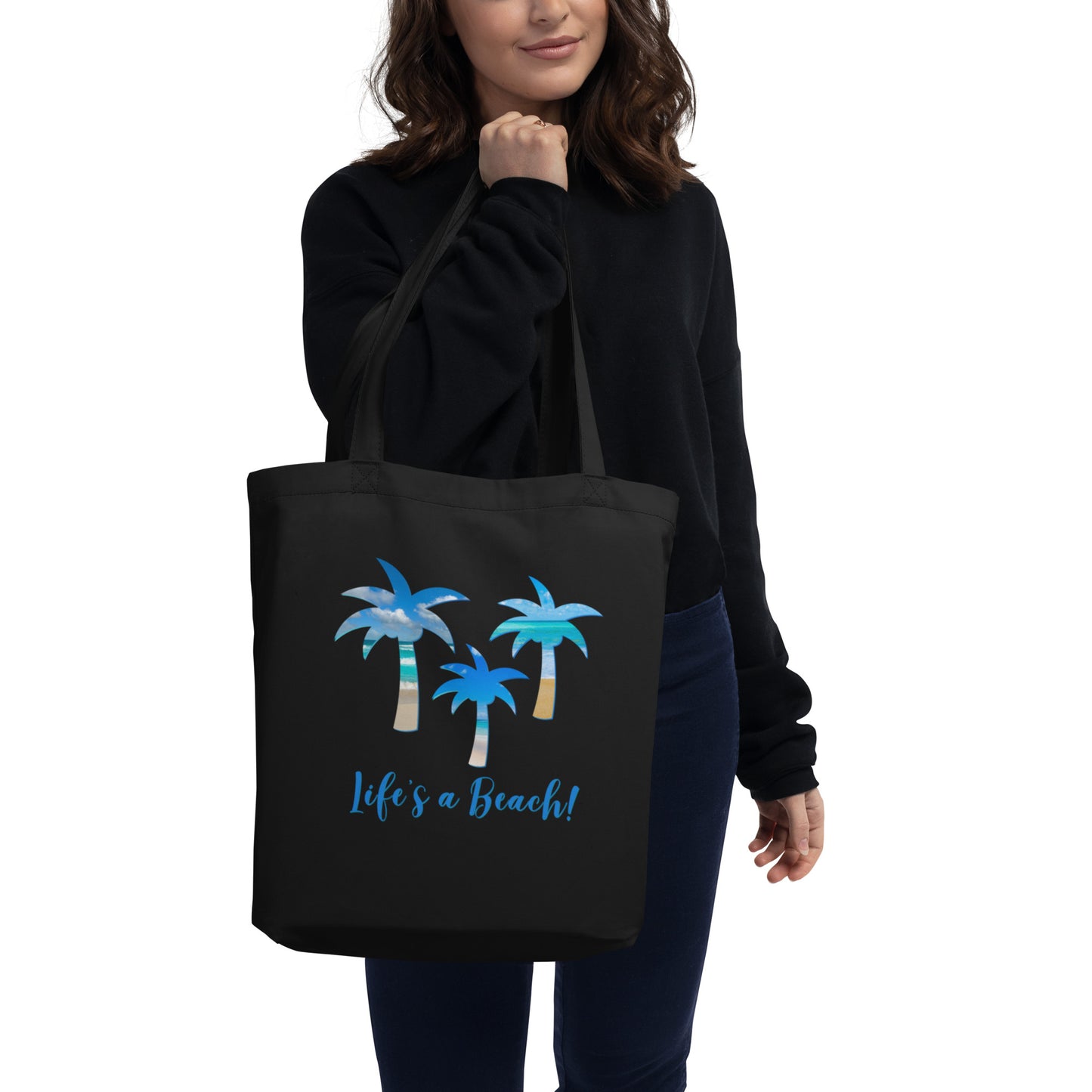 Eco Tote Bag - Life's a Beach!