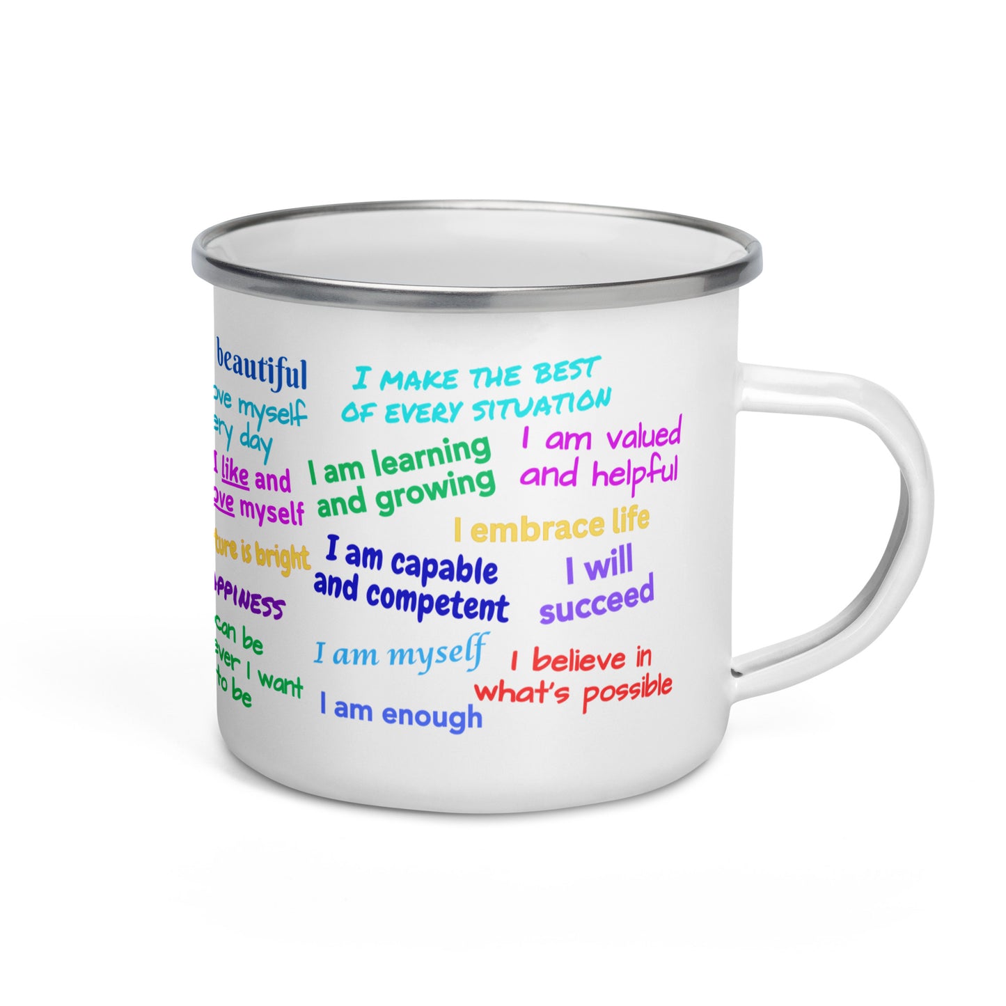 Enamel Mug - Daily Affirmations