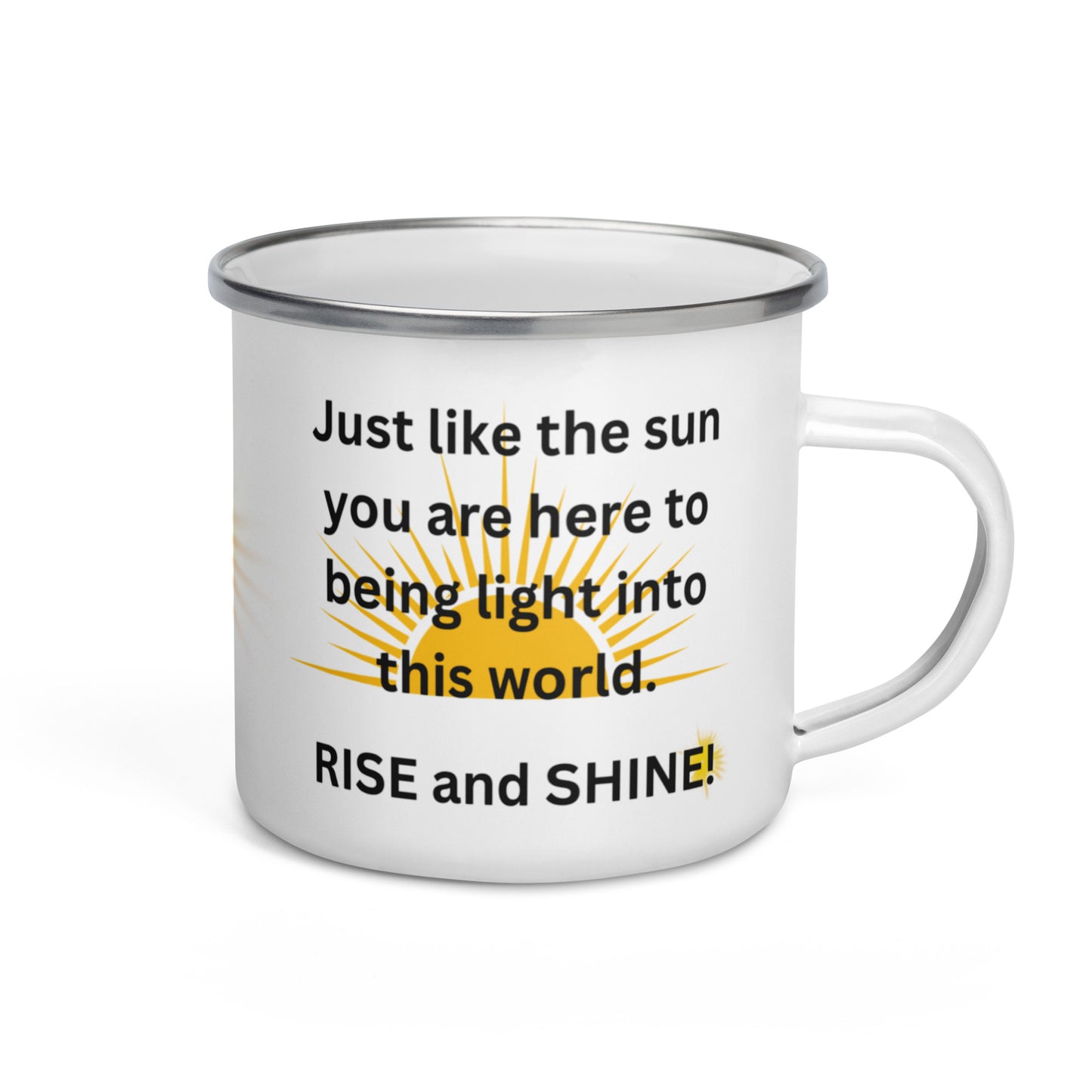 Enamel Mug - Rise and Shine