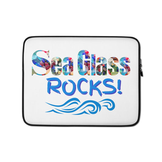 Laptop Sleeve - Sea Glass Rocks!