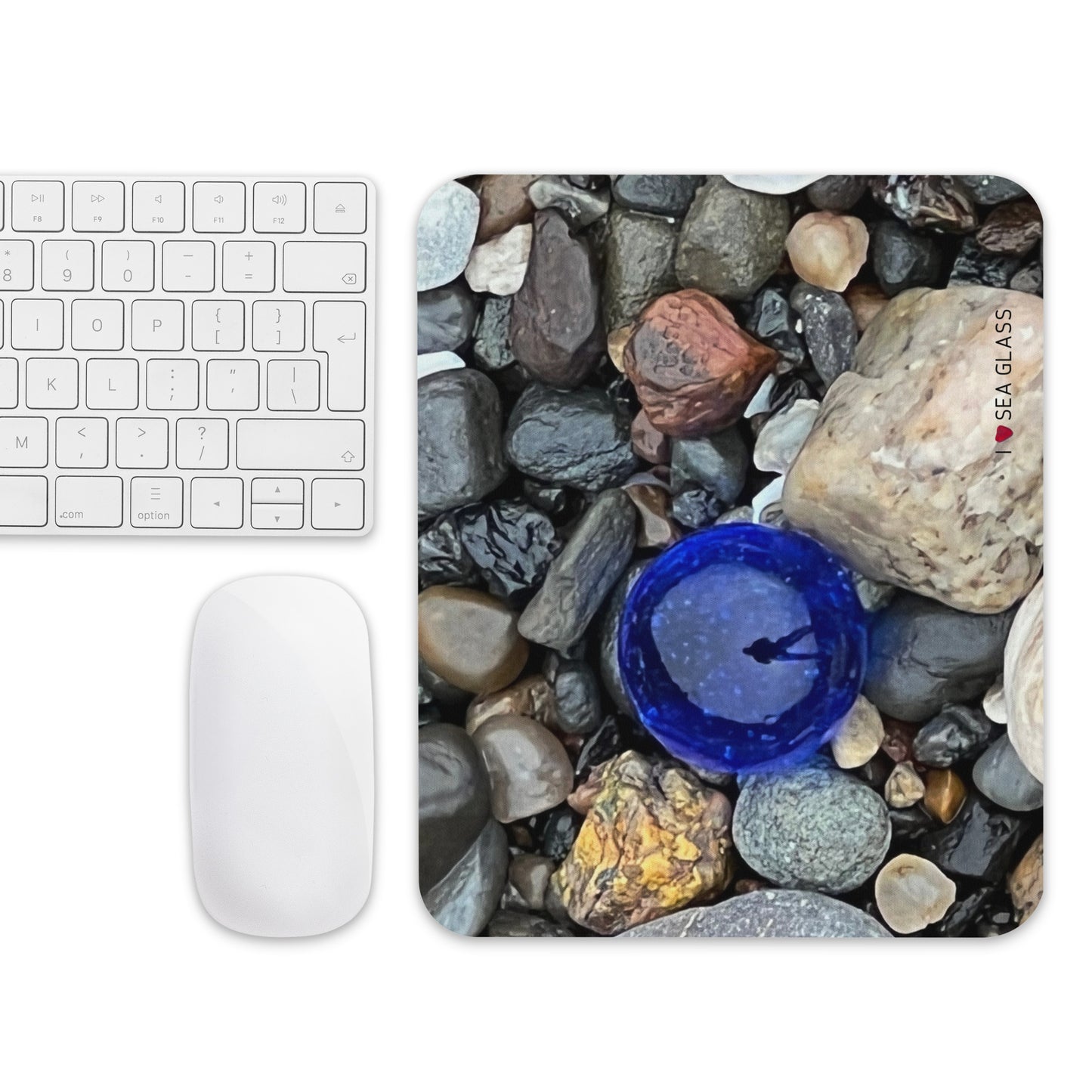 Mouse Pad - The Man in the Sea Glass Marble!