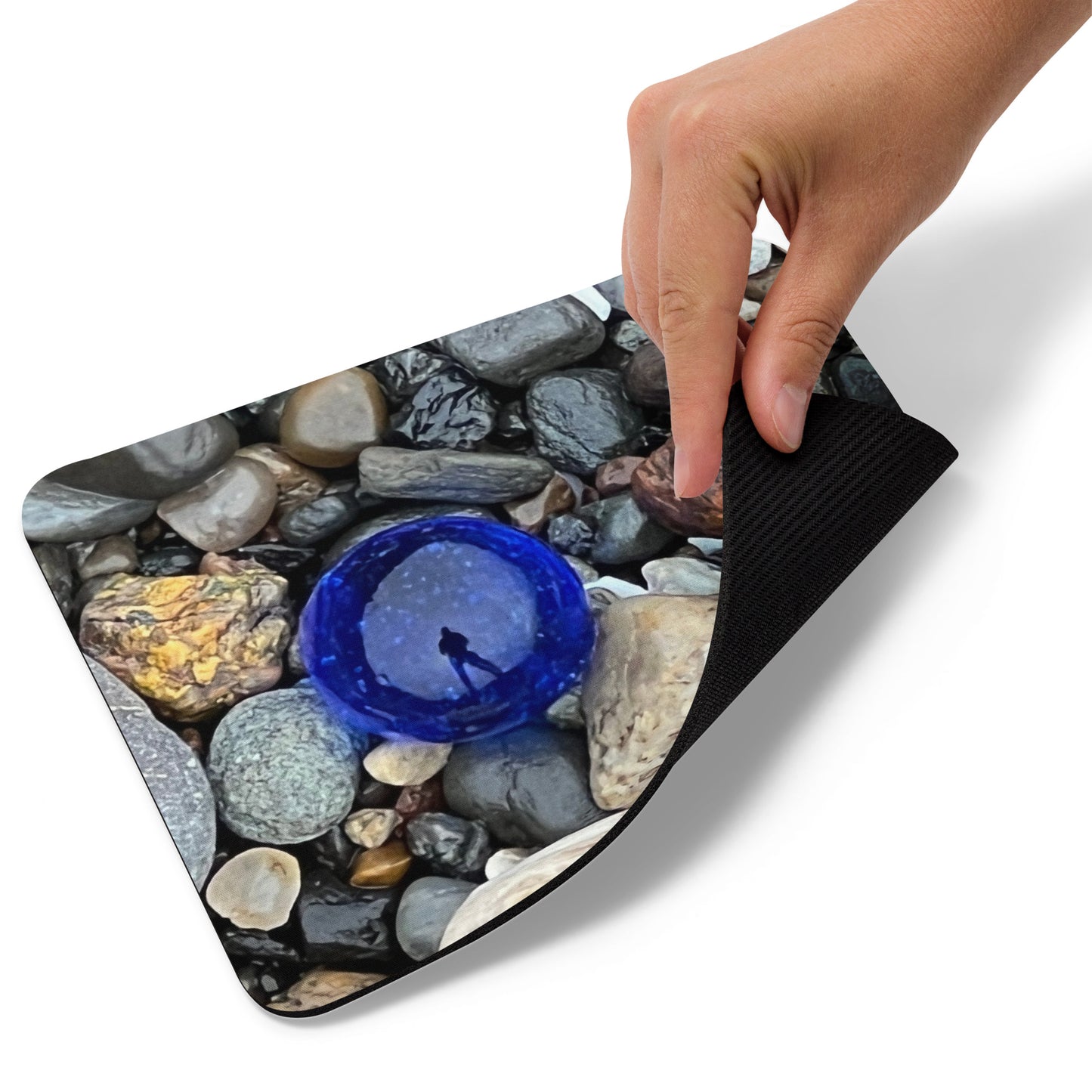 Mouse Pad - The Man in the Sea Glass Marble!