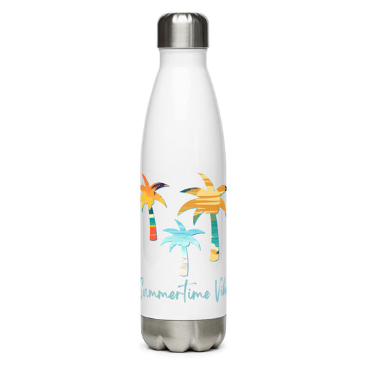 Stainless Steel Water Bottle - Summertime Vibe