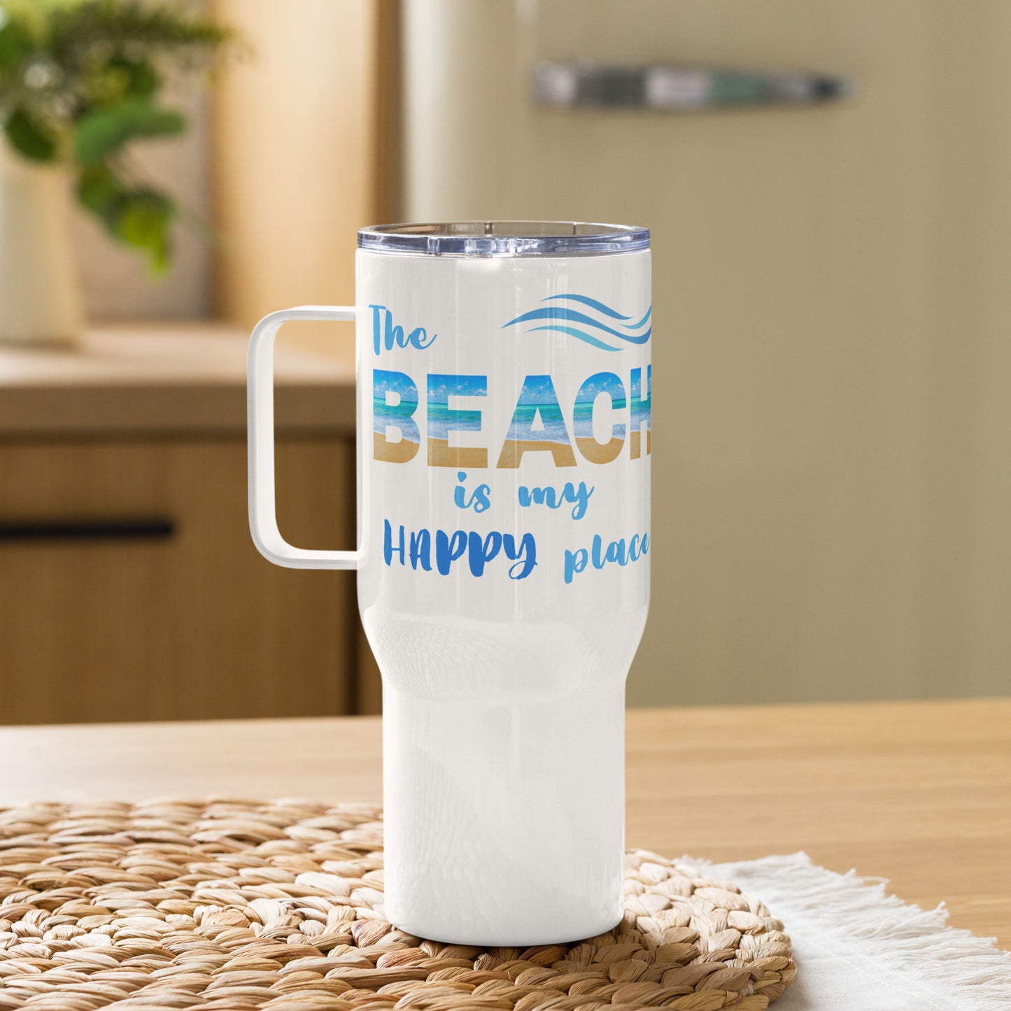 Travel Mug - Beach + Sea Glass
