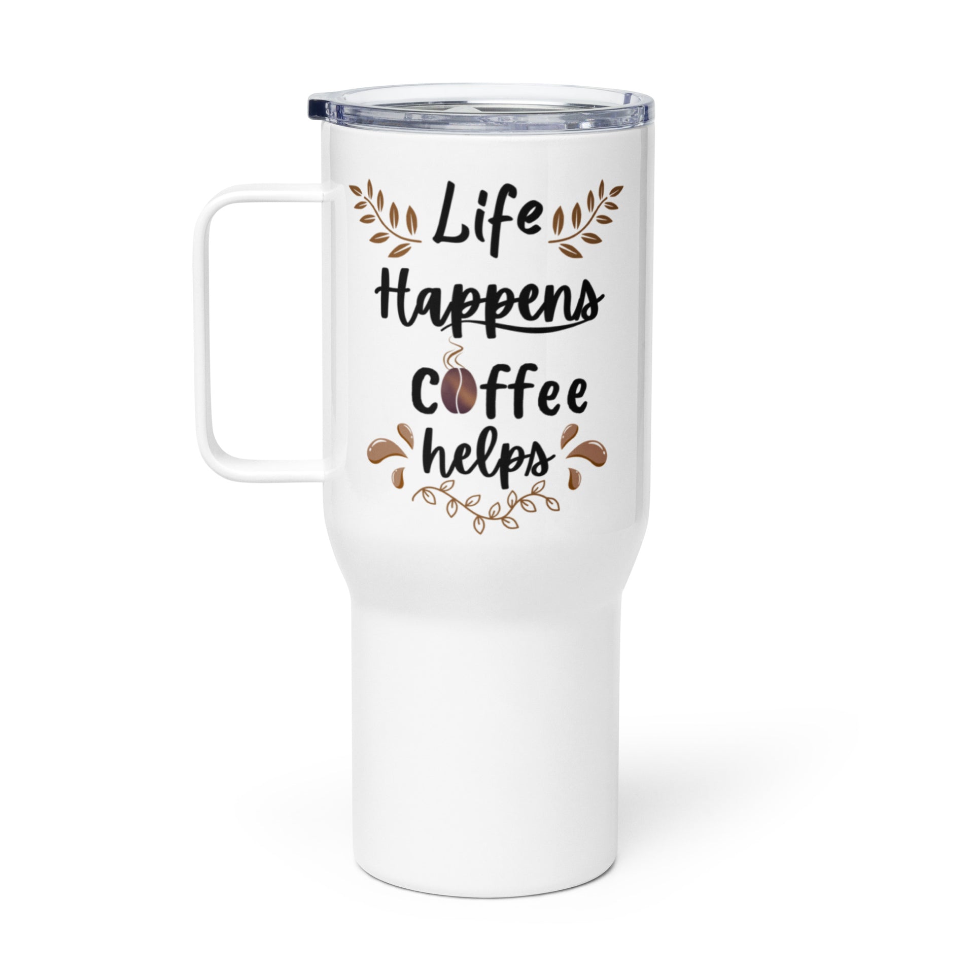 Travel Mug with a Handle