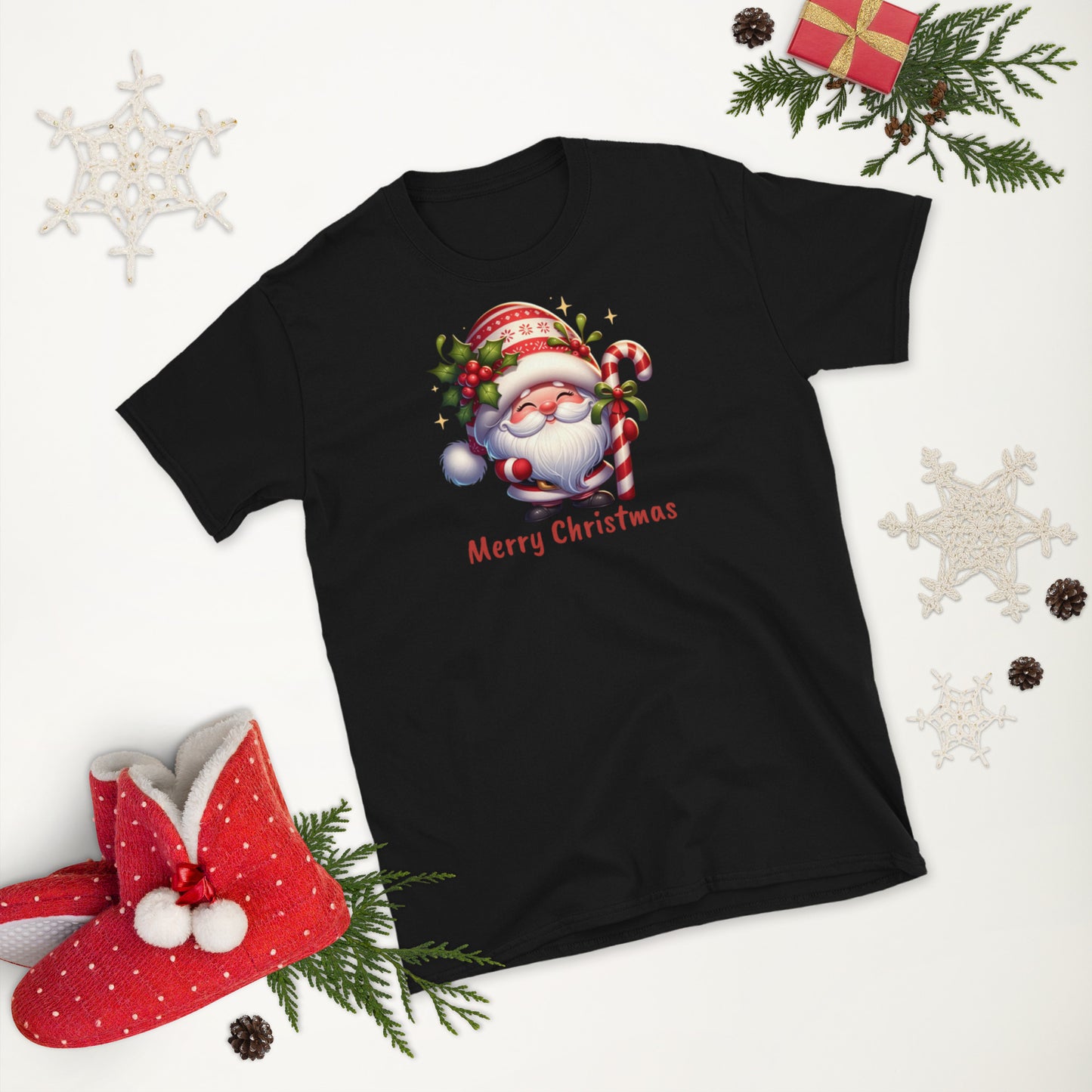 Short-Sleeve Unisex T-Shirt - Merry Christmas Gnome