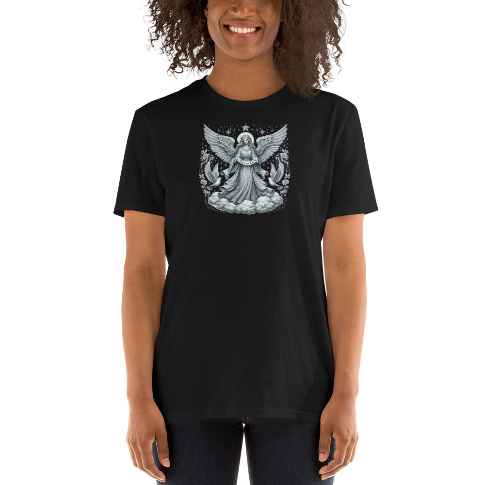 Short-Sleeve Unisex T-Shirt - Peace on Earth Angel