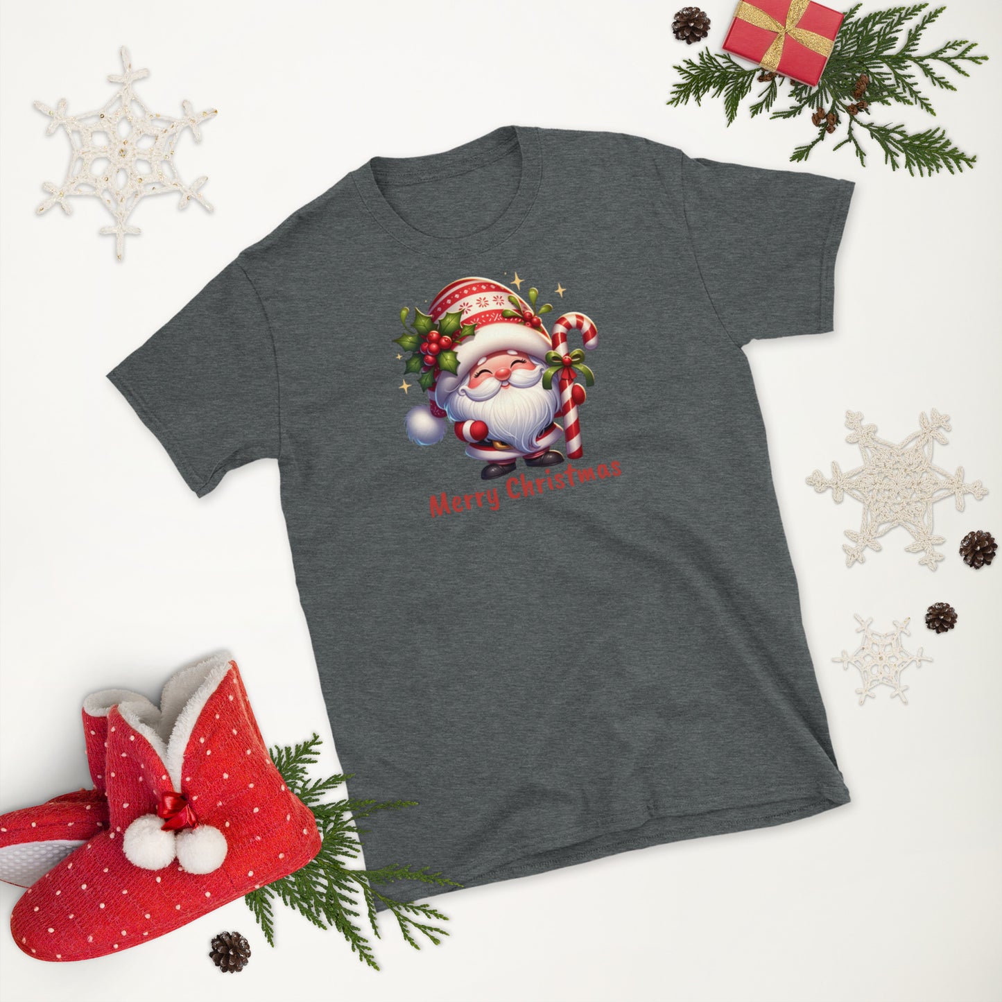 Short-Sleeve Unisex T-Shirt - Merry Christmas Gnome