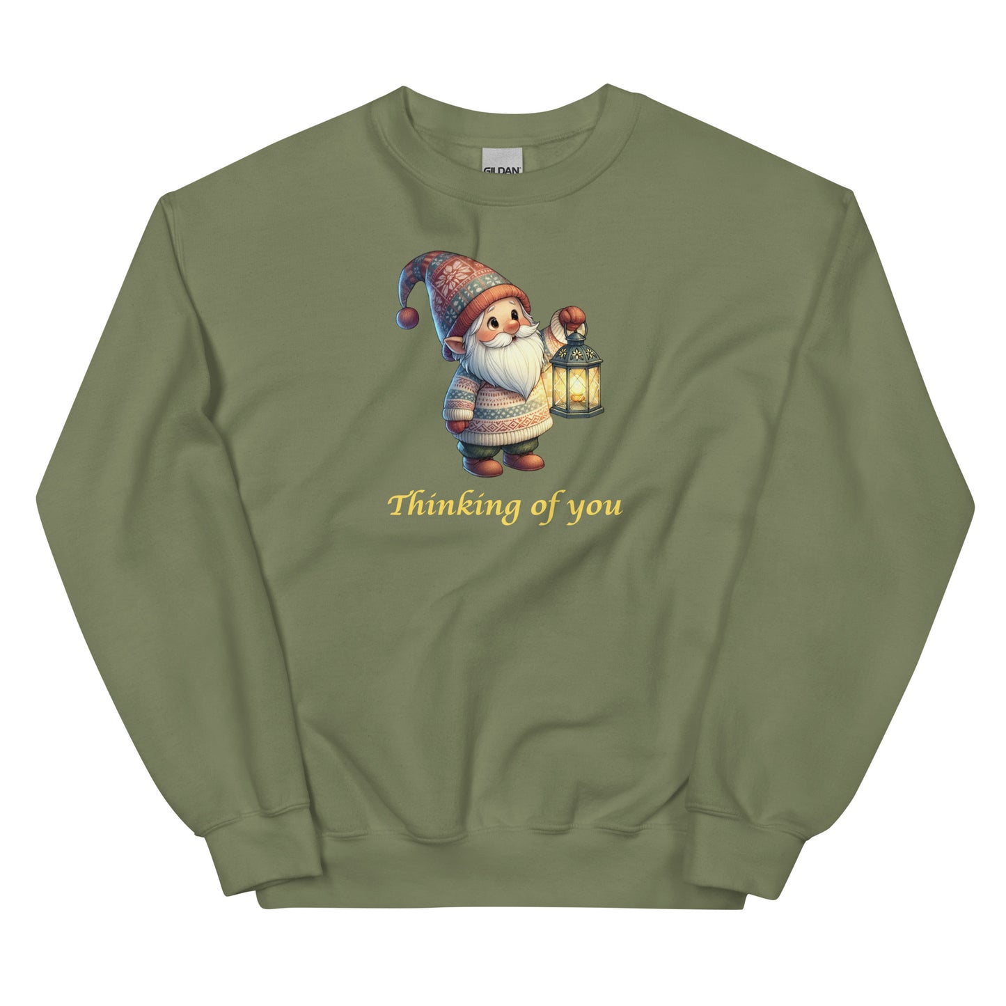 Unisex Sweatshirt - Thinking of You Gnome