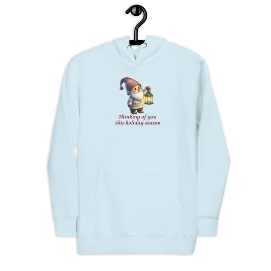 Unisex Hoodie - Thinking of You Gnome