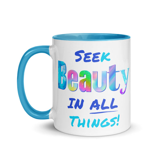 Mug with Color Inside - SeeK Beauty in All Things