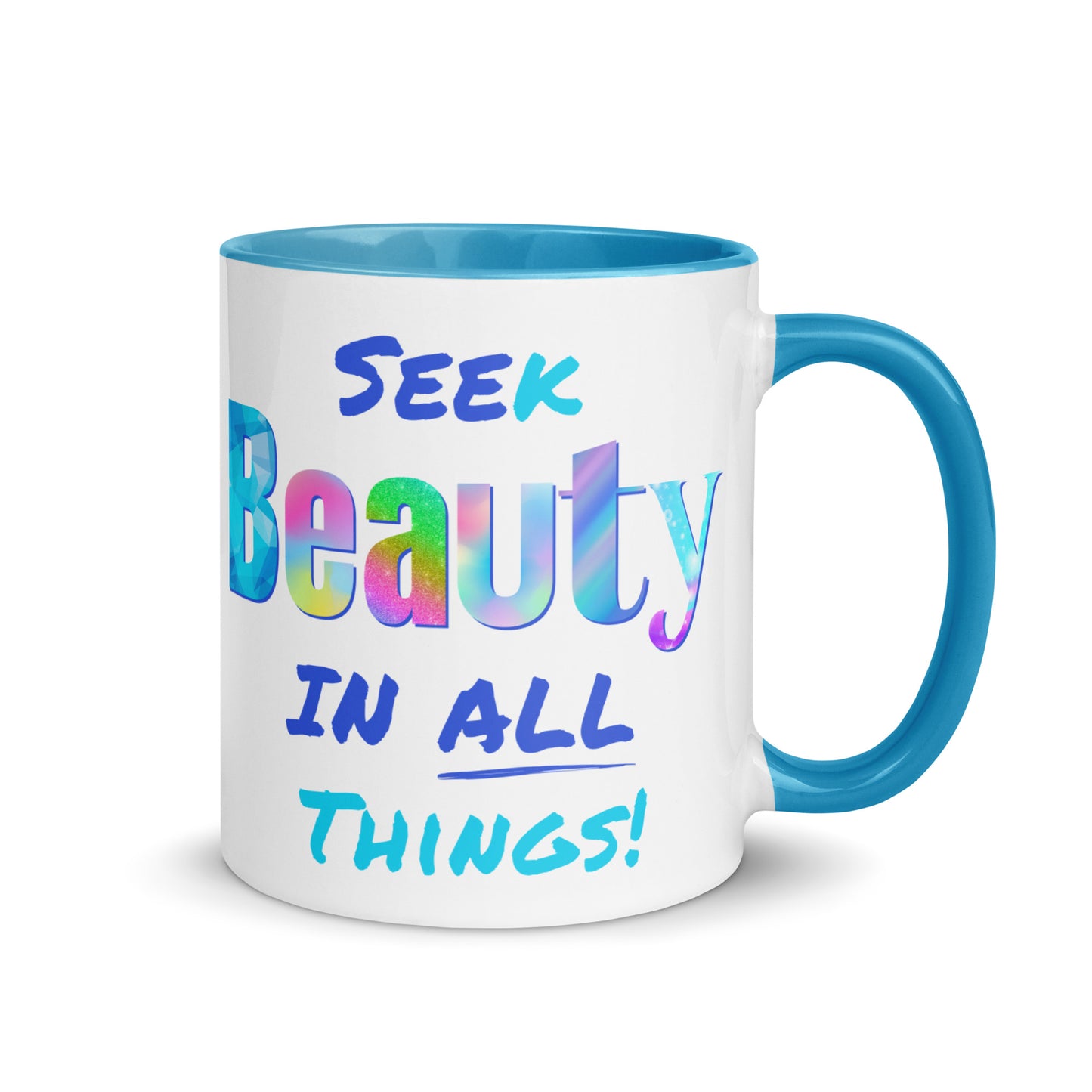 Mug with Color Inside - SeeK Beauty in All Things