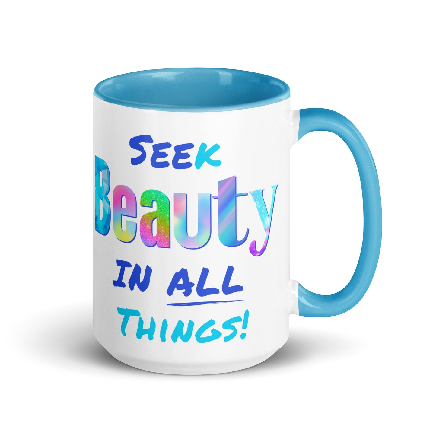 Mug with Color Inside - SeeK Beauty in All Things