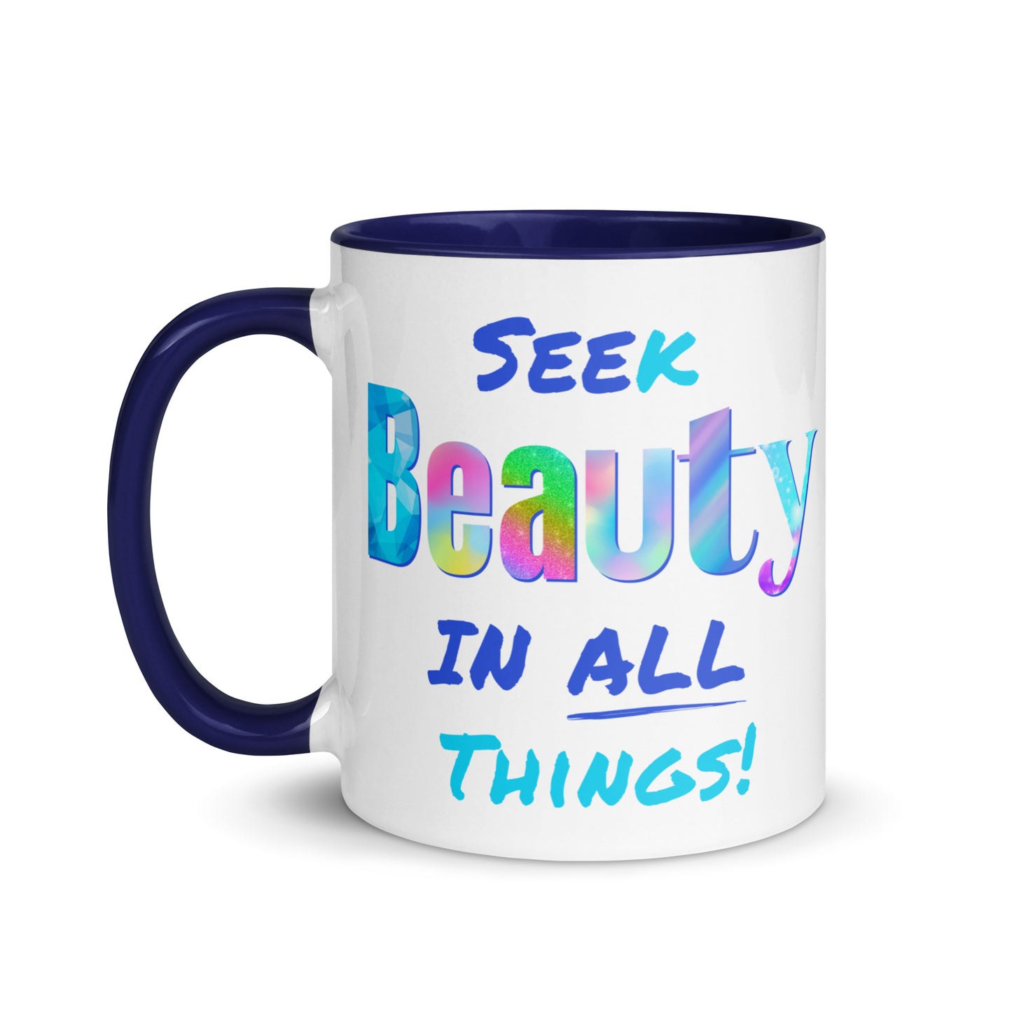 Mug with Color Inside - SeeK Beauty in All Things