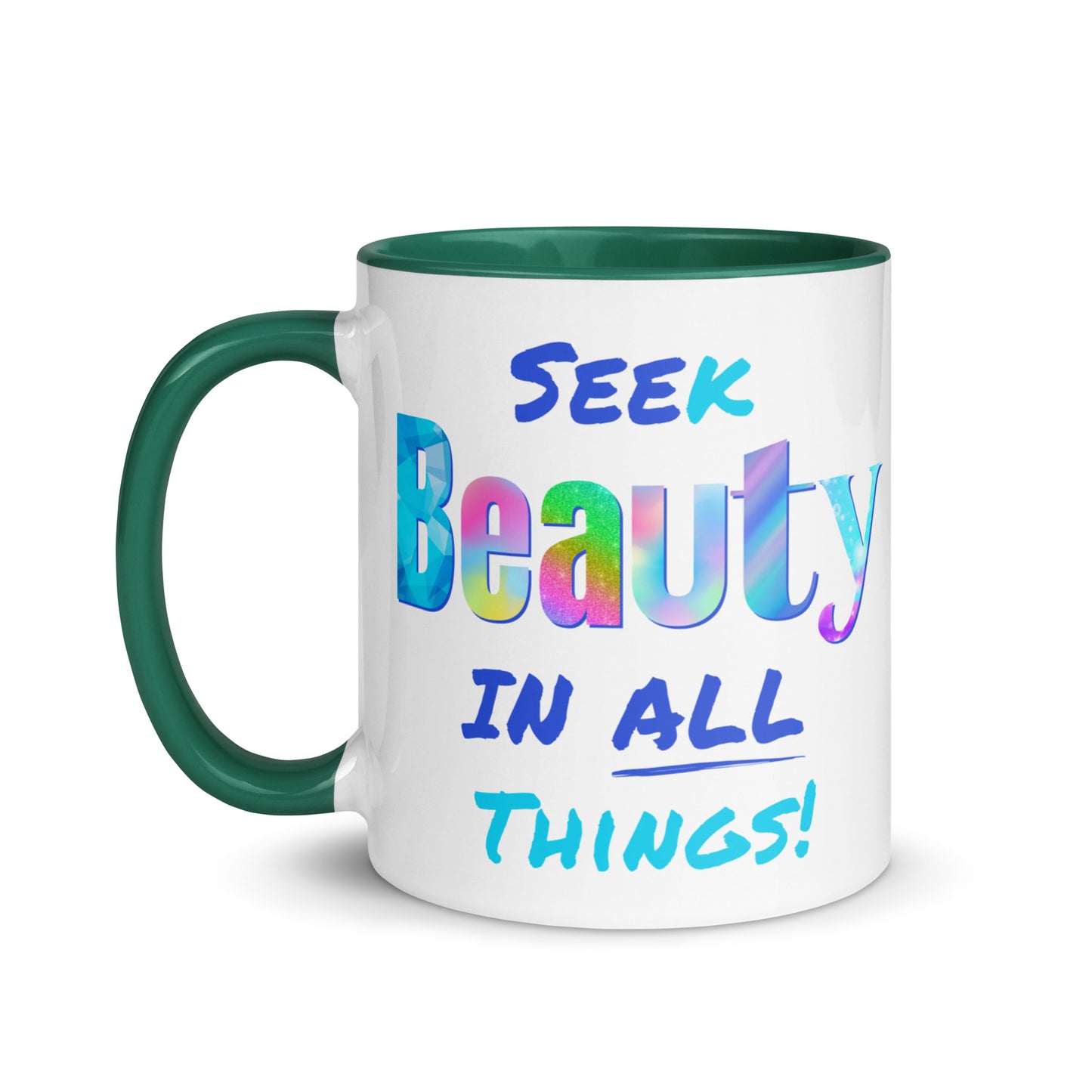 Mug with Color Inside - SeeK Beauty in All Things