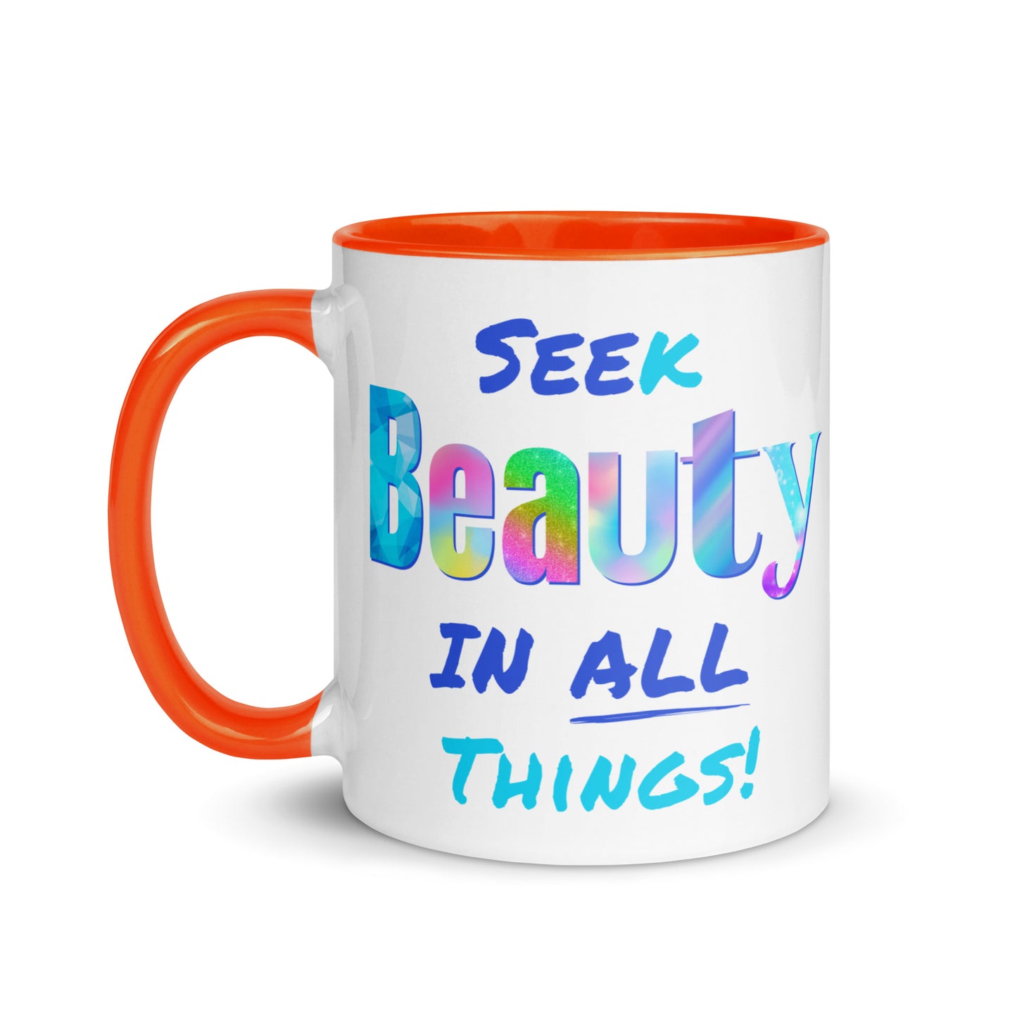 Mug with Color Inside - SeeK Beauty in All Things