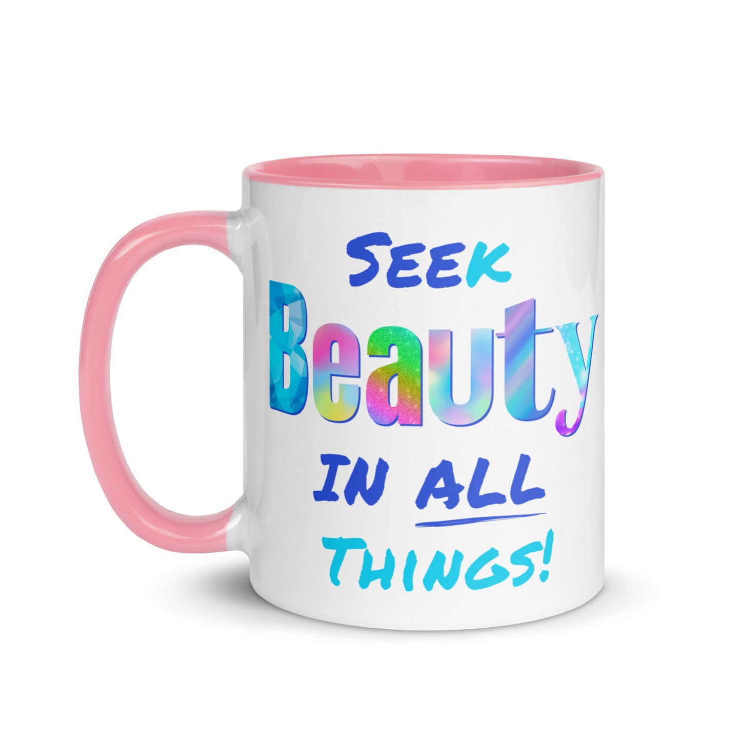 Mug with Color Inside - SeeK Beauty in All Things