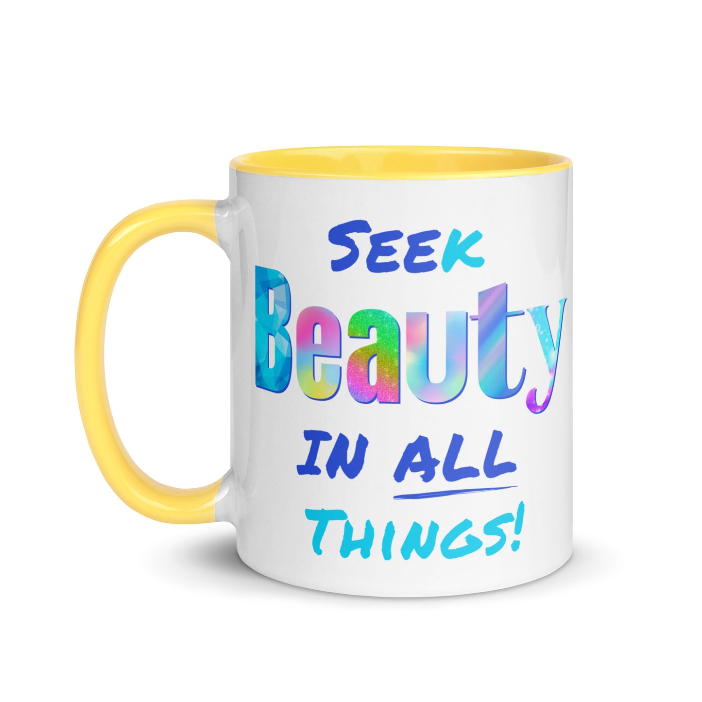 Mug with Color Inside - SeeK Beauty in All Things