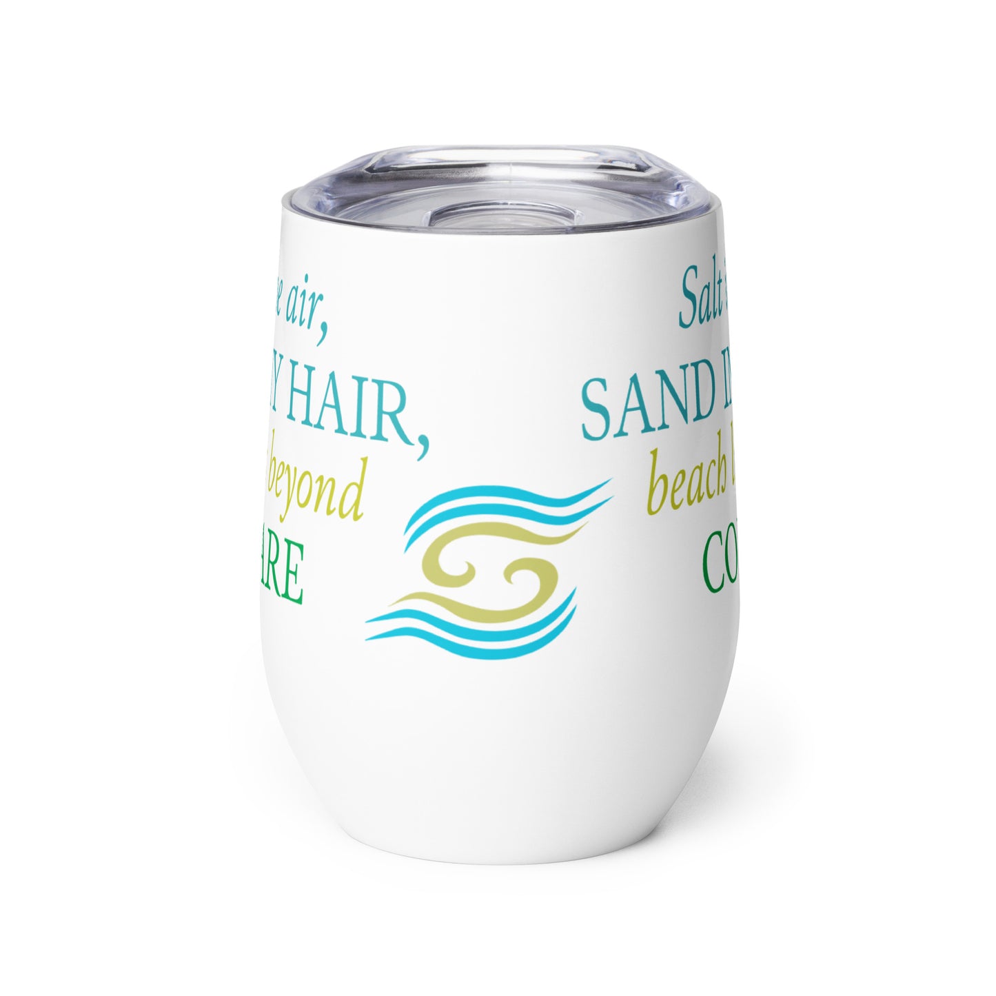 Wine Tumbler - Beach Life Beyond Compare