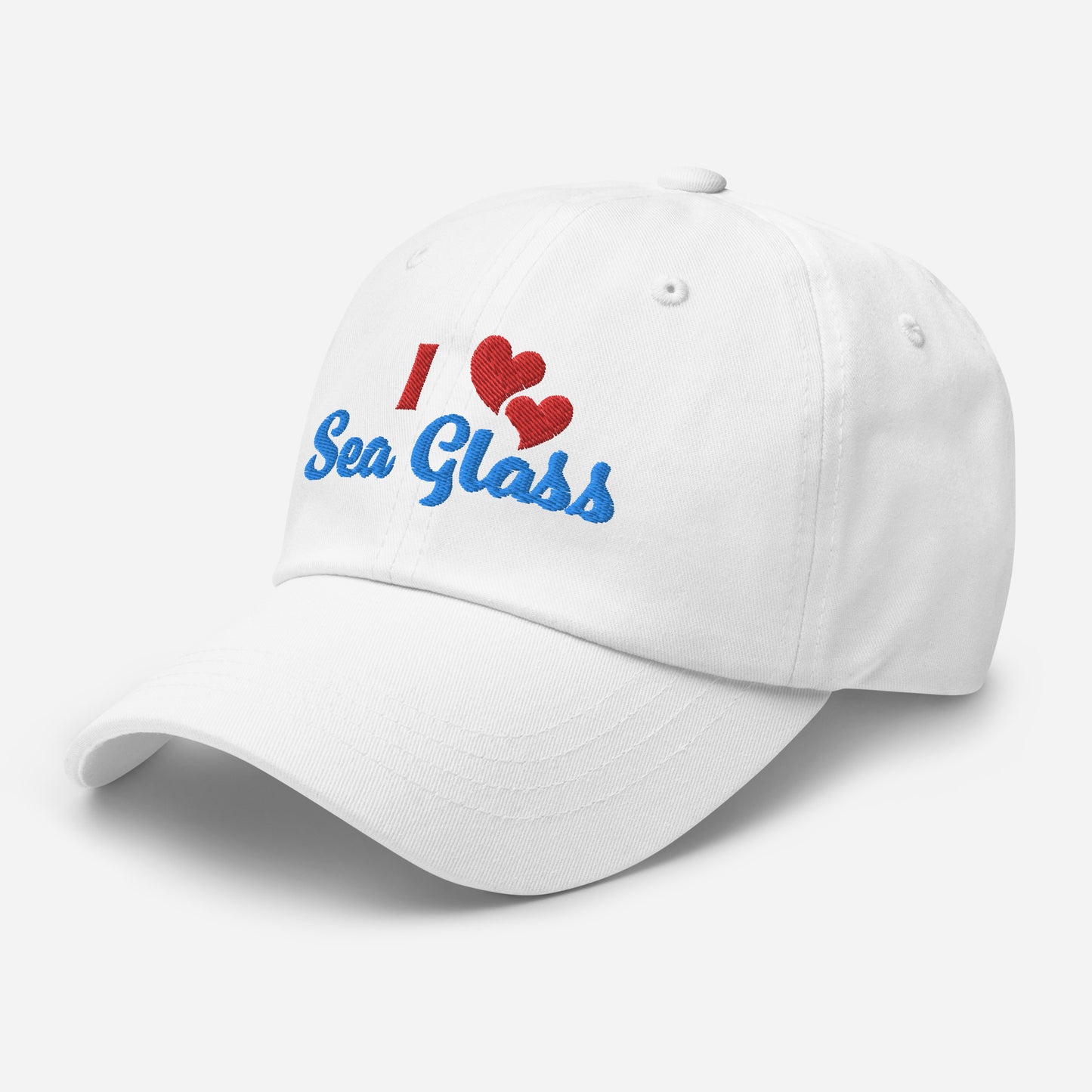 Baseball Hat - I Love Sea Glass
